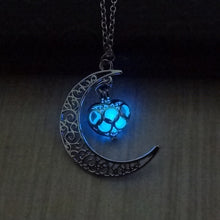 Load image into Gallery viewer, Glowing Pendant Necklaces Silver Plated Chain Necklaces
