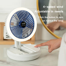 Load image into Gallery viewer, Mini Foldable Table Fan
