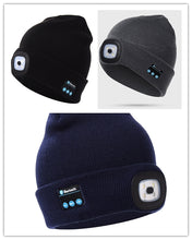 Load image into Gallery viewer, LED Hat with Headphone
