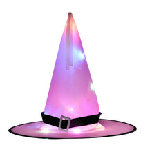 Load image into Gallery viewer, LED Halloween Witch Hat
