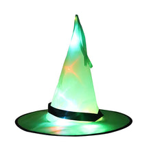 Load image into Gallery viewer, LED Halloween Witch Hat
