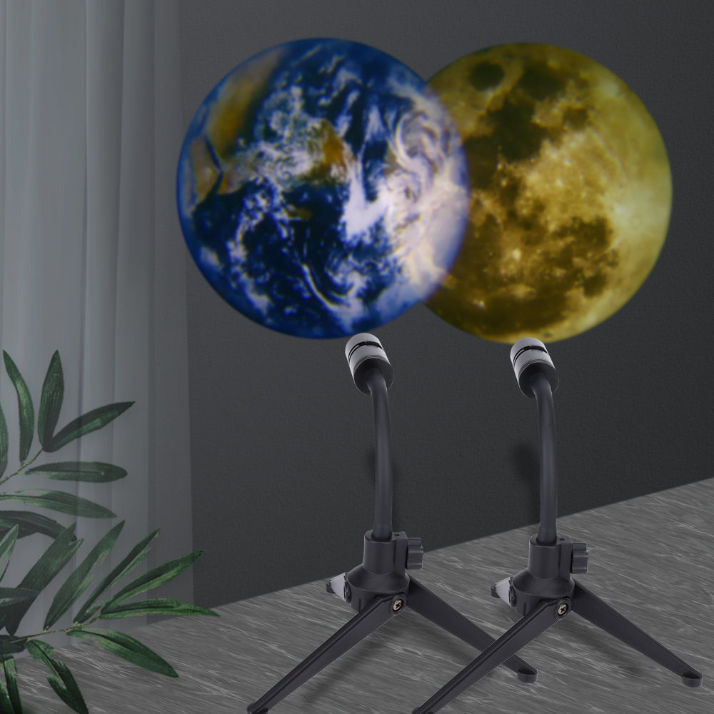 Mini 2 In 1 Star Projector Earth And Moon