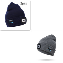 Load image into Gallery viewer, LED Hat with Headphone
